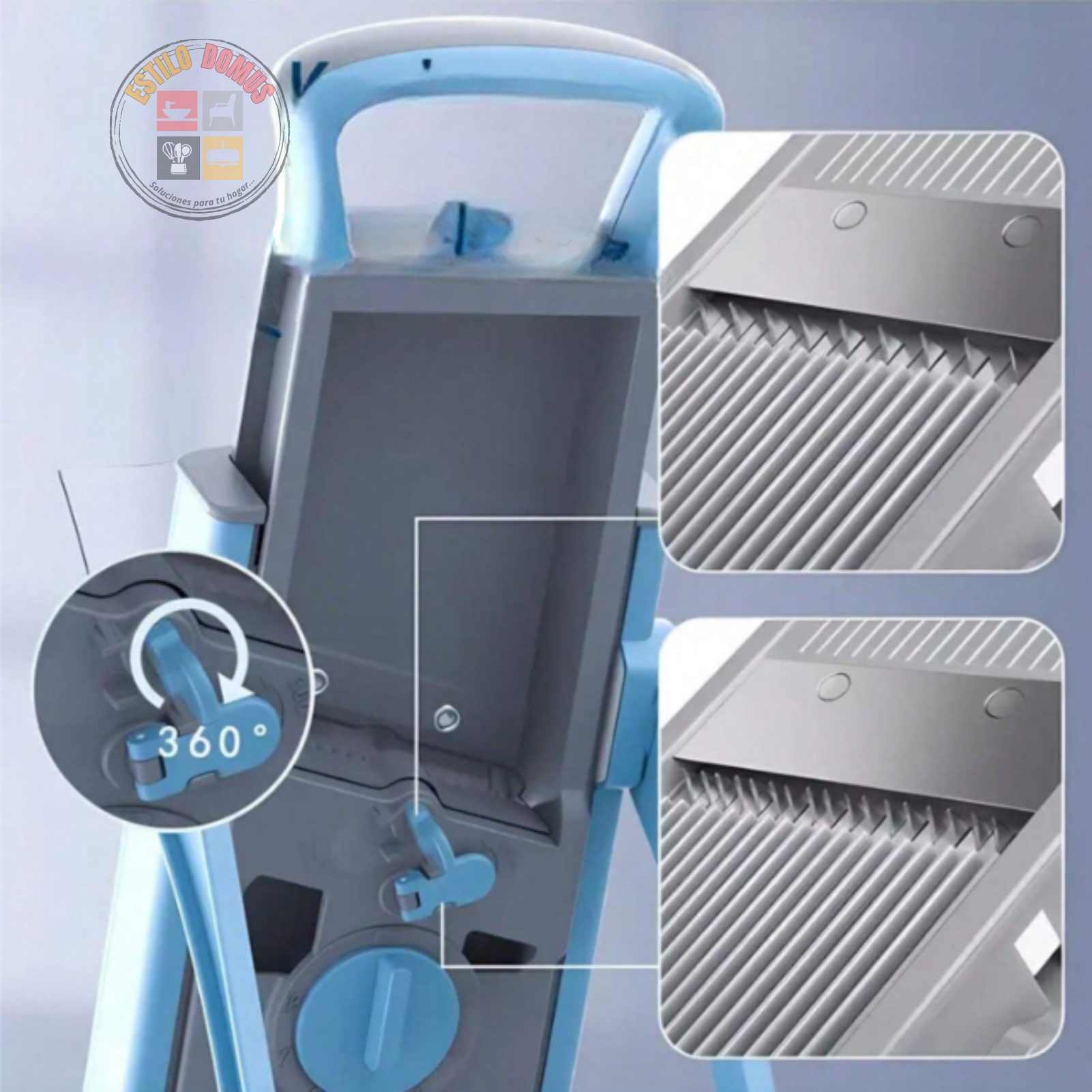 Mandolina Picadora de Vegetales Lavable Cocina