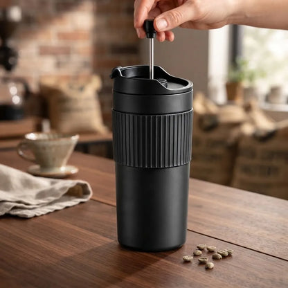 Vaso Térmico con Prensa Francesa Integrada 450 ml