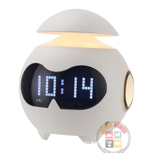 Despertador Infantil con Emociones Bluetooth  Luz de Noche  Radio