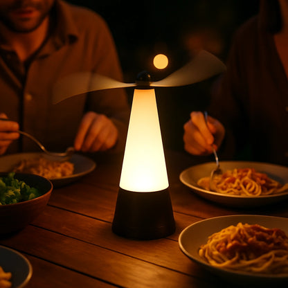 Repelente Espanta Mosca Portátil Recargable con Luz