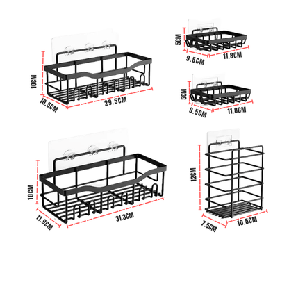 Set 5 Organizadores de Baño Cocina