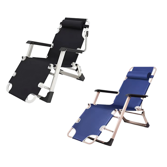 Silla Reposera Plegable Playa Camping Terraza Estructura Reforzada
