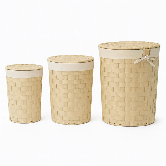 Set 3 Canastos de Ropa