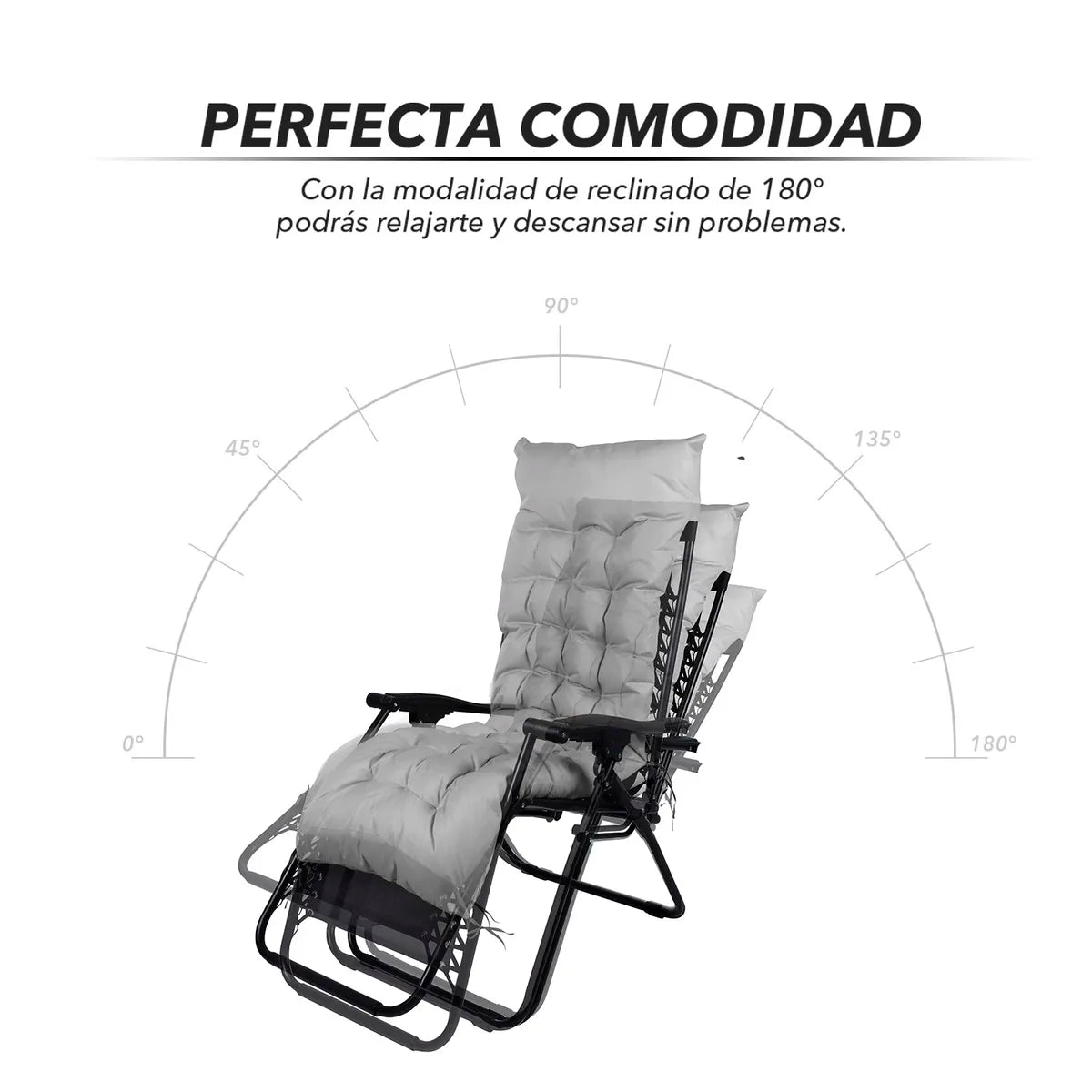 Silla Acolchada Gravedad Cero