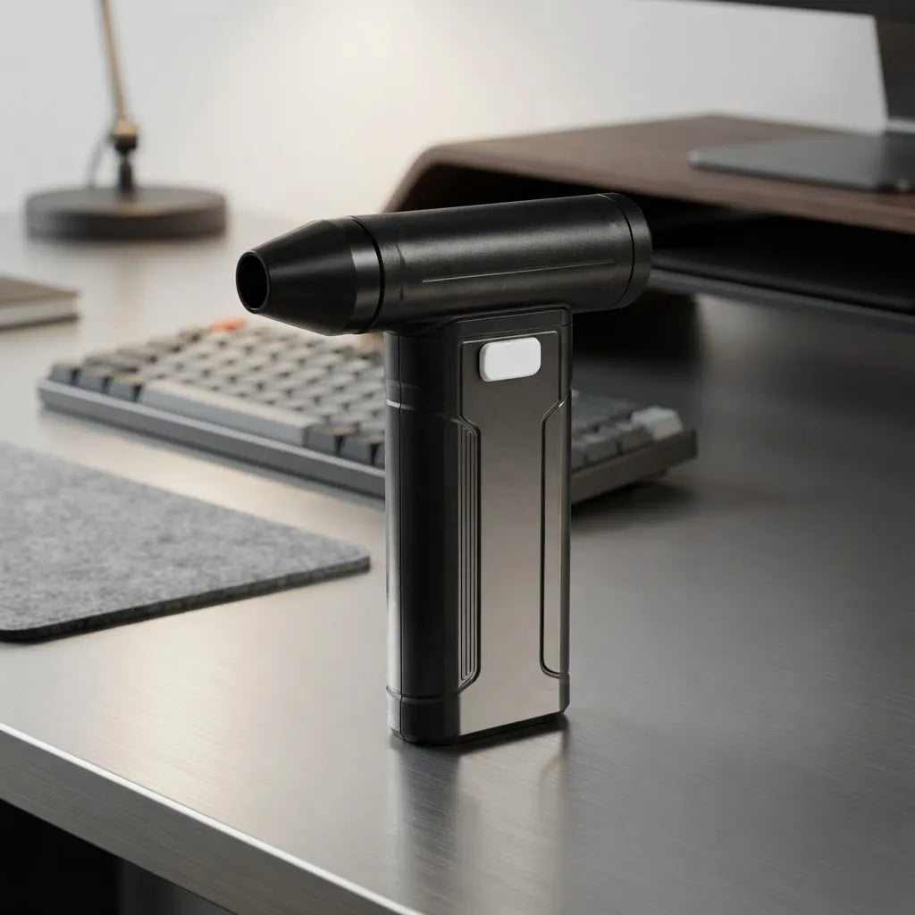 Soplador de aire USB portátil recargable – vista superior