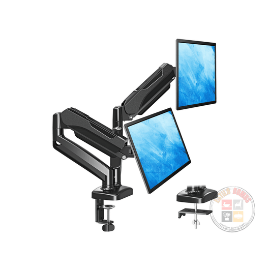 Soporte Monitor Doble Escritorio Soporte Doble Brazo