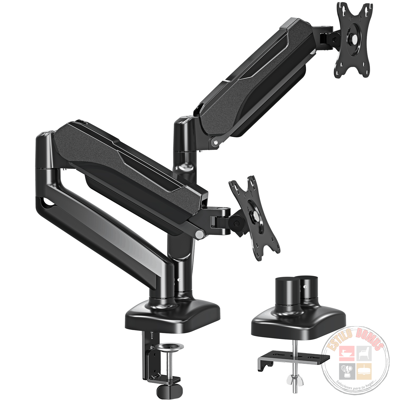 Doble Soporte Monitor Escritorio Soporte Doble Brazo