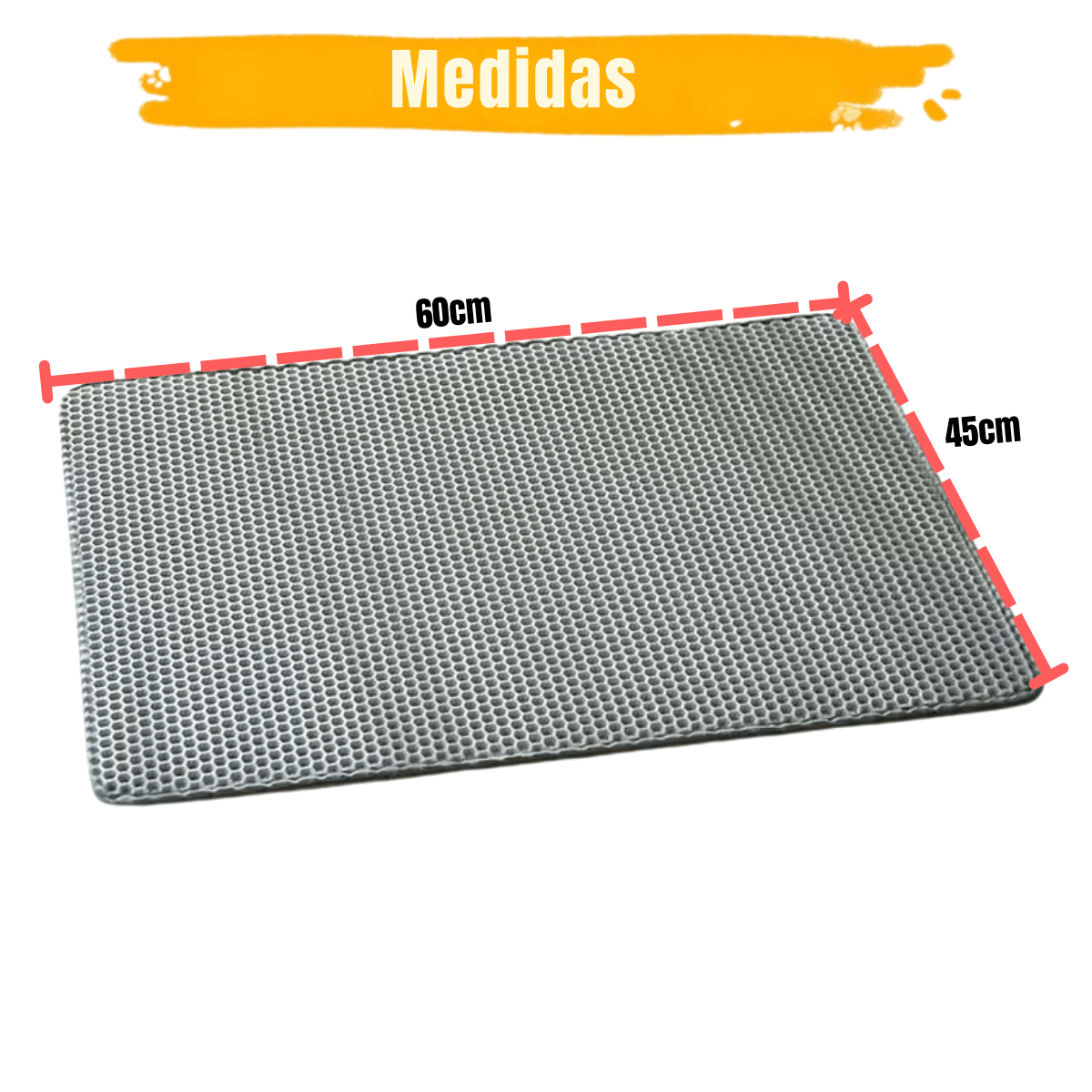 Alfombra Para Atrapar Arena de Gato Tapete