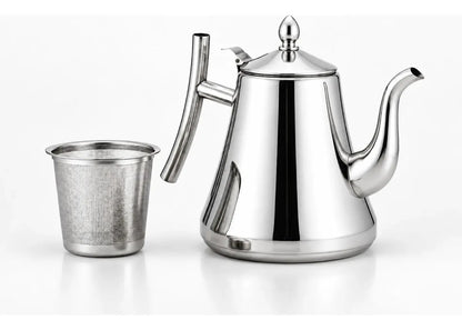 Tetera de Acero Inoxidable con Infusor 1 Litro