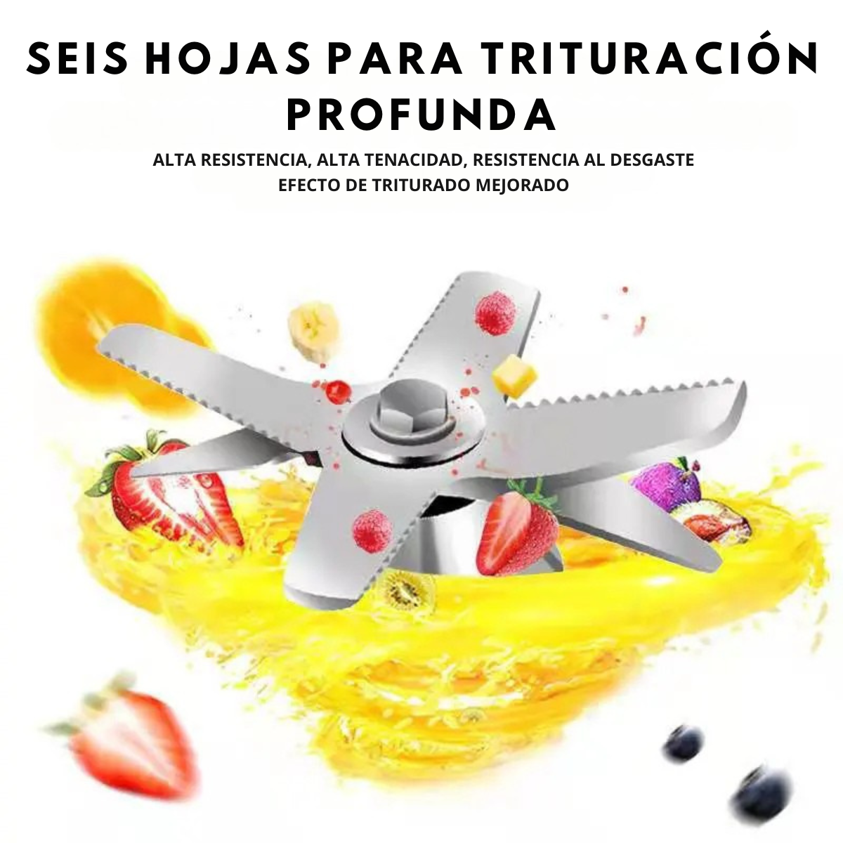 Licuadora Multifuncional Profesional Trituradora 2 vasos