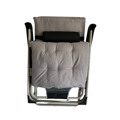 Silla Reposera Acolchada Plegable Aire Libre Playa Terraza