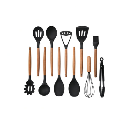 Set de Utensilios de Cocina de Silicona 12Pcs: Completa tu Cocina con Estilo y Funcionalidad