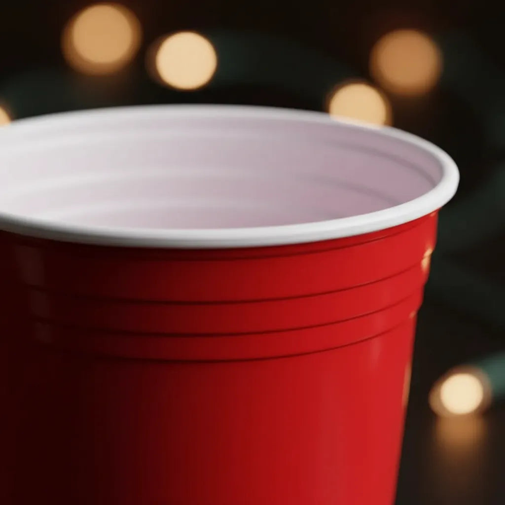 Vasos Plásticos Desechables Rojos 500 ml – Pack 50 Unidades