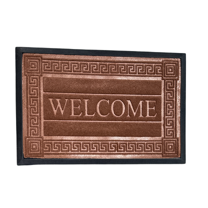 Alfombra Exteriores Limpia Pies 40x60 Entrada Baño Welcome