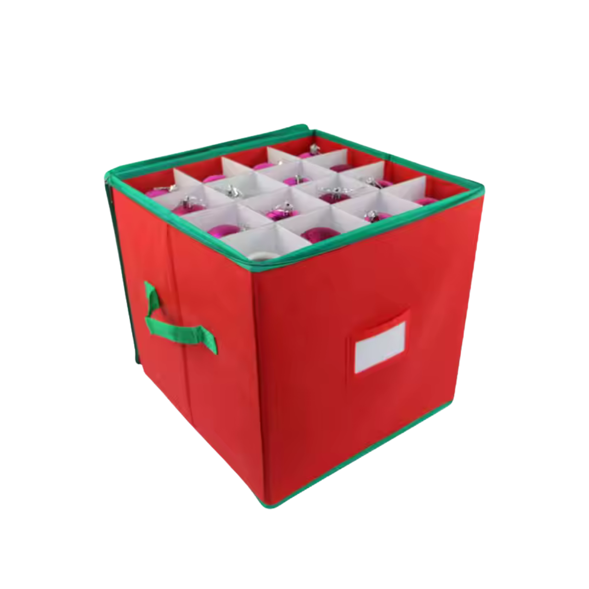Caja Organizadora para Adornos Navideños – Protege y Organiza tus Decoraciones Festivas