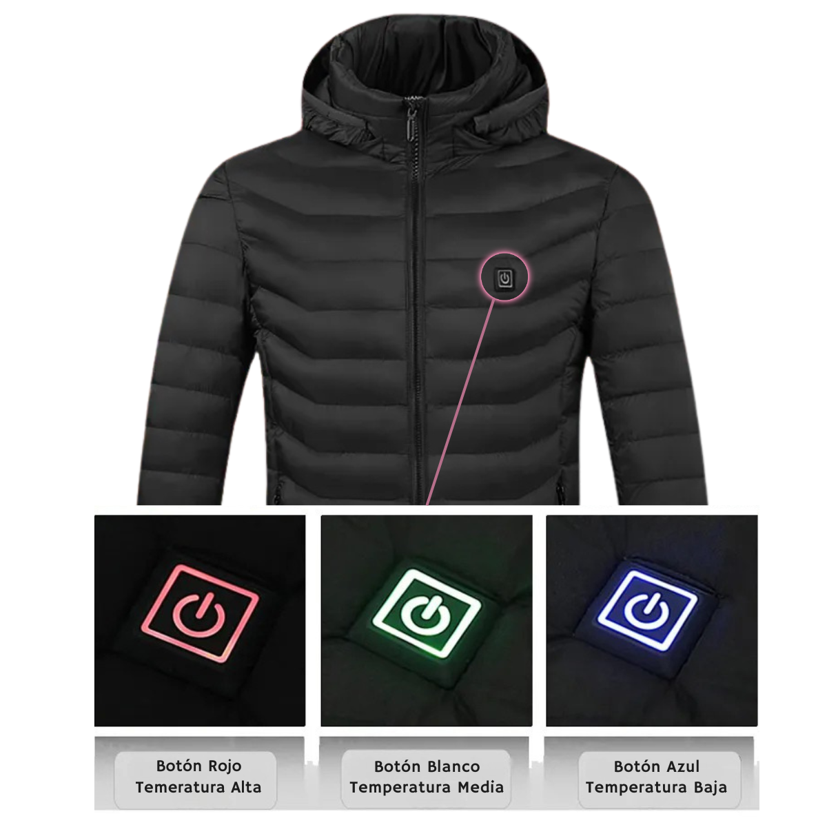 Chaqueta Termica USB
