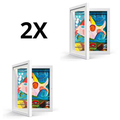 Set 2 Cuadros Marcos para Arte Infantil