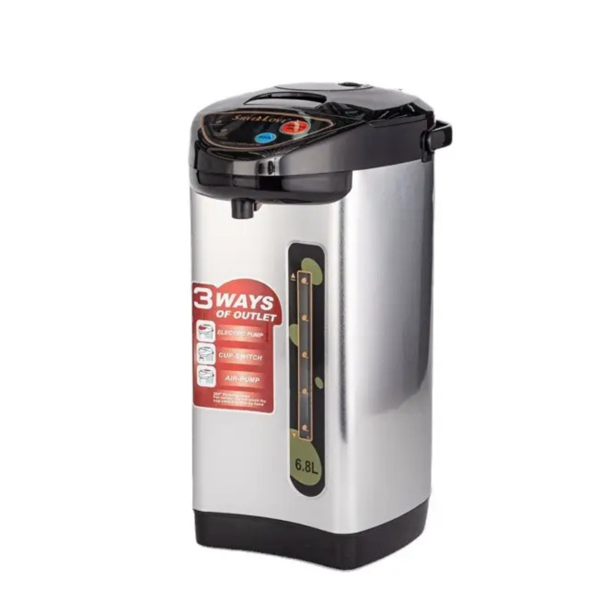 Termo Hervidor Eléctrico y Dispensador de Agua Caliente Gran Capacidad 4Lts