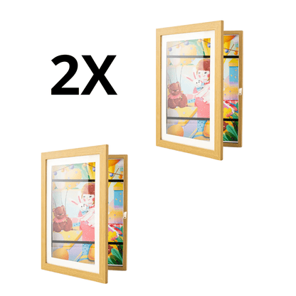 Set 2 Cuadros Marcos para Arte Infantil